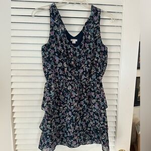 Floral Print Dress. SIZE: L.